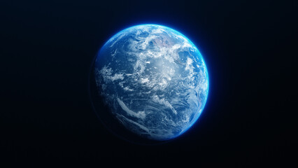 Wall Mural - planet earth from outer space.