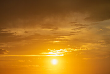 colorful tropical sunrises and sunsets - ocudrone aerial sky images