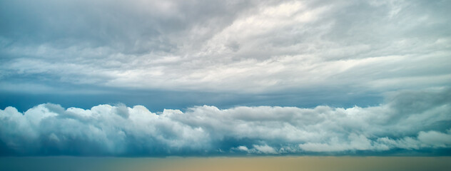 Wall Mural - dramatic tropical skies - ocudrone aerial sky images