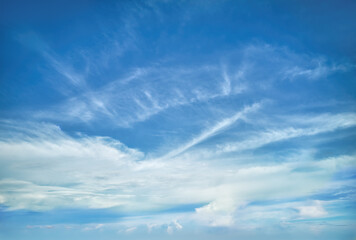 Wall Mural - beautiful blue tropical skies - ocudrone aerial sky images