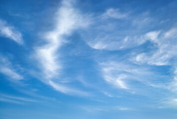Wall Mural - beautiful blue tropical skies - ocudrone aerial sky images