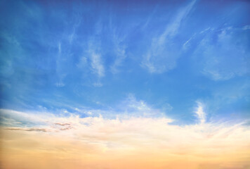 Wall Mural - beautiful blue tropical skies - ocudrone aerial sky images