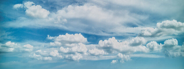 Wall Mural - beautiful blue tropical skies - ocudrone aerial sky images