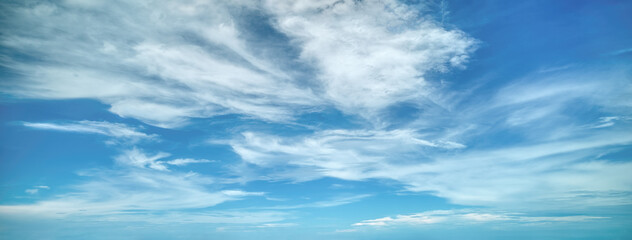 Wall Mural - beautiful blue tropical skies - ocudrone aerial sky images
