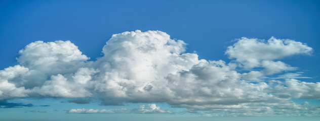 Wall Mural - beautiful blue tropical skies - ocudrone aerial sky images
