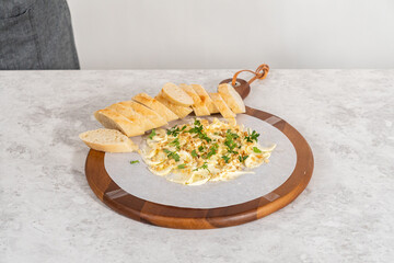 Poster - Butter board with vegetables and bread