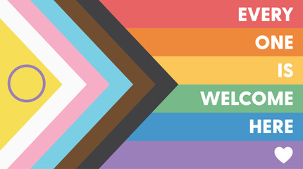 Everyone is welcome here. LGBT safe space.