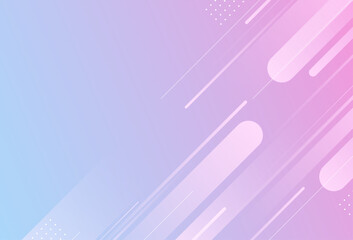 Modern background .geometric style, pink and blue gradation slash effect