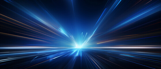vector abstract, science, futuristic, energy technology concept. digital image of light rays, stripe
