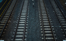Empty Train Tracks