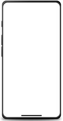 Wall Mural - Mobile phone Mockup latest luxury design. Smartphone with transparent screen.