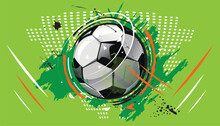 Football Pop Art Design- Vector Illustration.