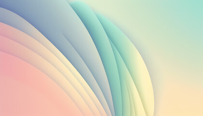 Wall Mural - Pastel colors abstract background