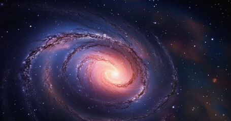 Wall Mural - stars, wormhole and universe space vortex in dark sky for astrology black hole, solar system and sci