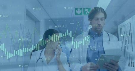 Poster - Animation of data processing over diverse doctors