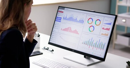 Poster - Financial Business Analytics Data Dashboard