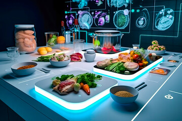 the foodtech is arrive, with improvements and future foods, trends mark a shift towards sustainable and personalized food choices.