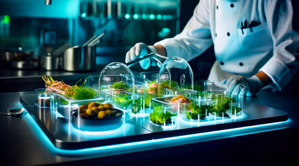 the foodtech is arrive, with improvements and future foods, trends mark a shift towards sustainable and personalized food choices.