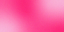 Abstract Pink Fuchsia Grainy Gradient Background Illustration.