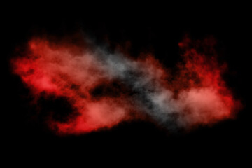 Wall Mural - colorful fog or smoke isolated, transparent special effect. bright vector cloudiness, mist or smog b