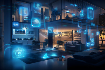 Smart home with connected infrastructure