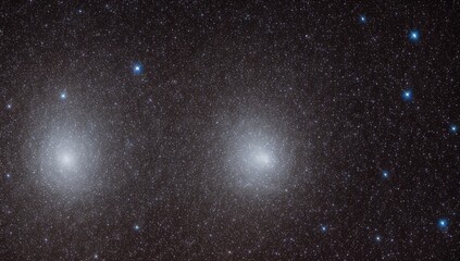 Wall Mural - A Visually Mesmerizing Image Of Three Bright Stars In The Sky