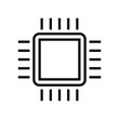 © Milkghost - Central Processing Unit vector icon