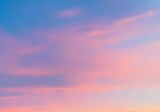 Fototapeta Zachód słońca - ドラマチックで美しい夕日のカラフルな雲と空