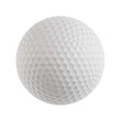 3D illustration of golf ball close-up shot