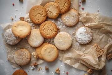Poster - Sugar cookies. Generate Ai
