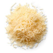 Grated parmesan cheese, isolated
Transparent