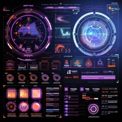 ui futuristic ui for use as graphic resources