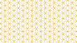 © Mohammed - Seamless golden outline floral pattern, abstract geometric circular on white background. Vector illustration
