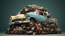 Collecting And Recycling Automotive And Industrial Waste. Generative AI