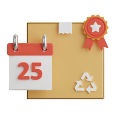 Poster - 3d Preorder icon isolated on white background. 3d rendering illustration