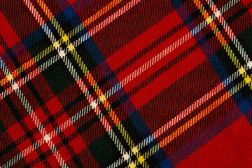 bright red pattern fabric background