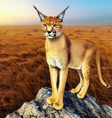 Wall Mural - Arabian Caracal