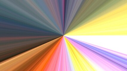 Wall Mural - Abstract colorful background animation with rays, radial, radiating lines.