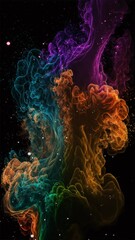 Wall Mural - abstract colorful background