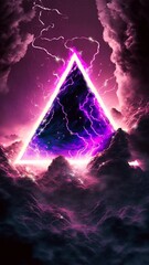 Wall Mural - abstract moving background