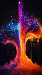 Wall Mural - colorful abstract background