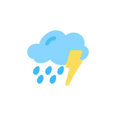 weather icon set sun rain thunderstorm dew wind snow cloud night sky for forecast