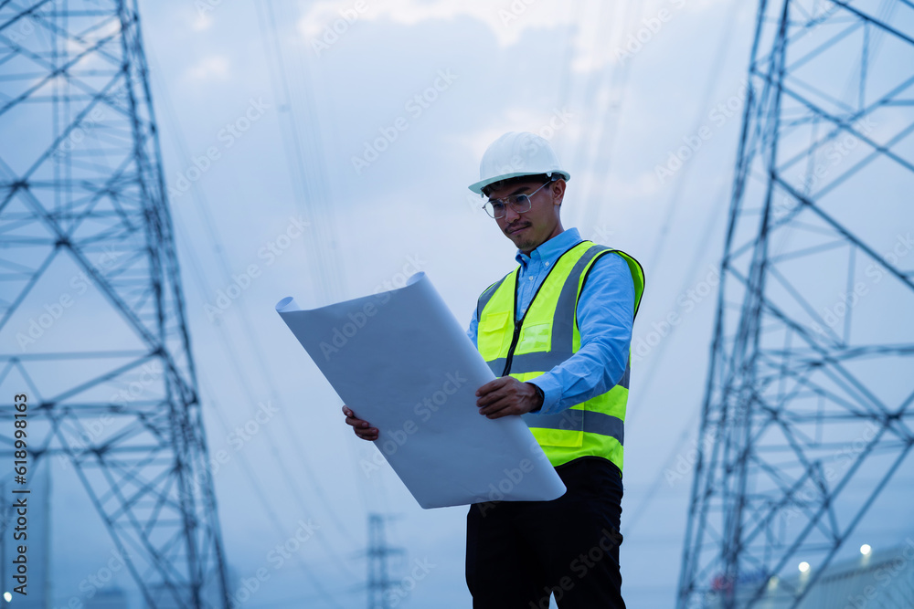 Electrical engineer power station. Electrical engineer at power station ...