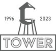 Water tower vector logo illustration design