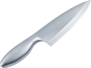Knife on a white background.Vector EPS-10