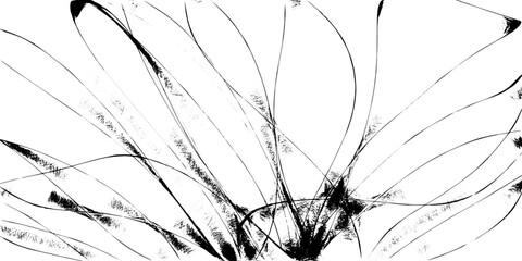  Abstract grunge monochrome texture. Vector background