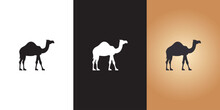 Camel Logo. Black, White And Color Formats