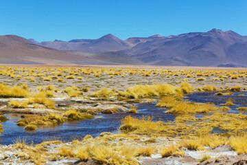 Sticker - Mountains in Bolivia