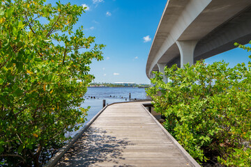 photo of the stuart healthy trail riverwalk florida usa