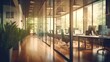 © AIPERA - Office interior room. blurry working space with defocused effect. use for background or backdrop in business concept